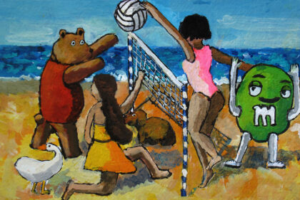 Partido loco de Voley